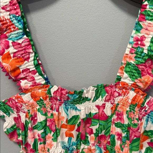 Floral Kids Casual Dress - Picture 7 of 10